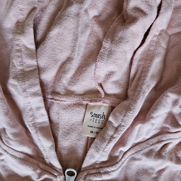 XS Smash&Tess Hooded Zipper Romper - Picture 4 of 4